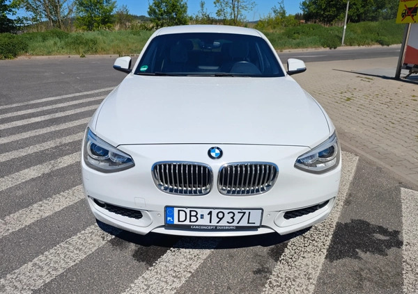 BMW Seria 1 cena 35999 przebieg: 162300, rok produkcji 2012 z Grybów małe 211